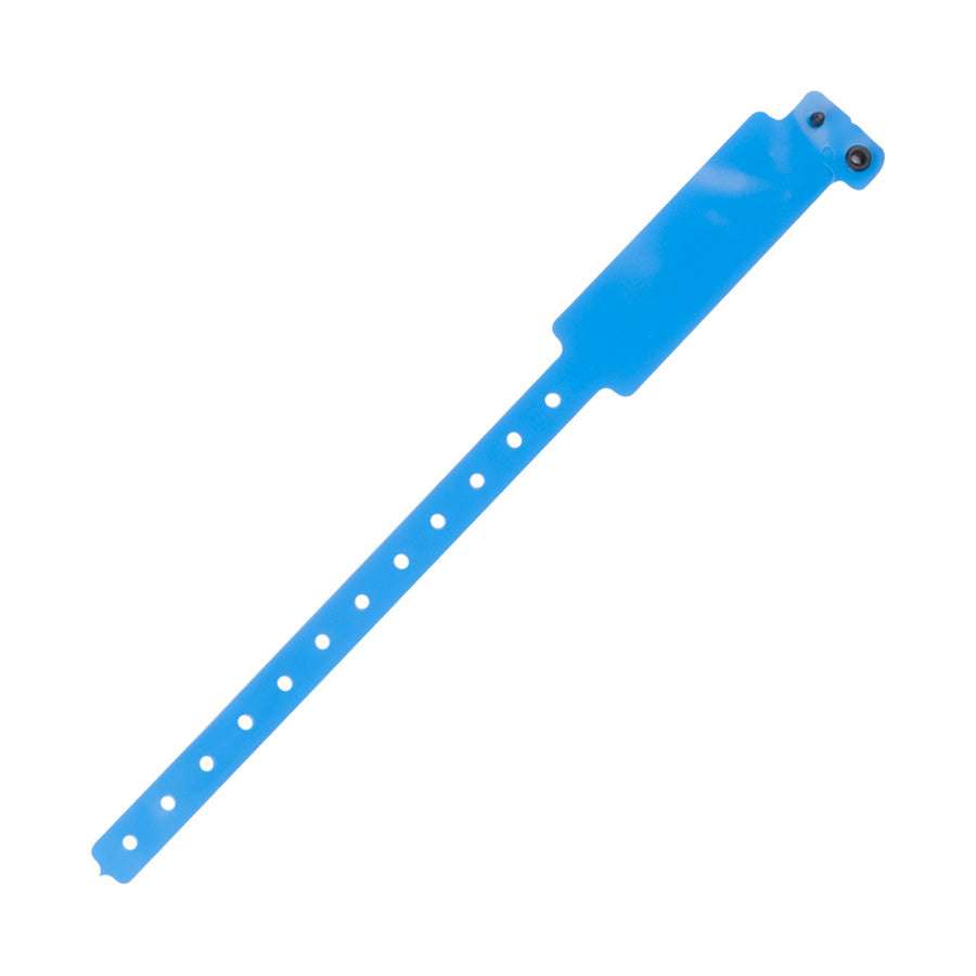 Pulsera plástica de PVC. Pack de 100 Unidades