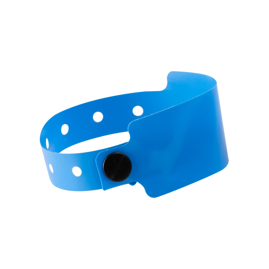 Pulsera plástica de PVC. Pack de 100 Unidades