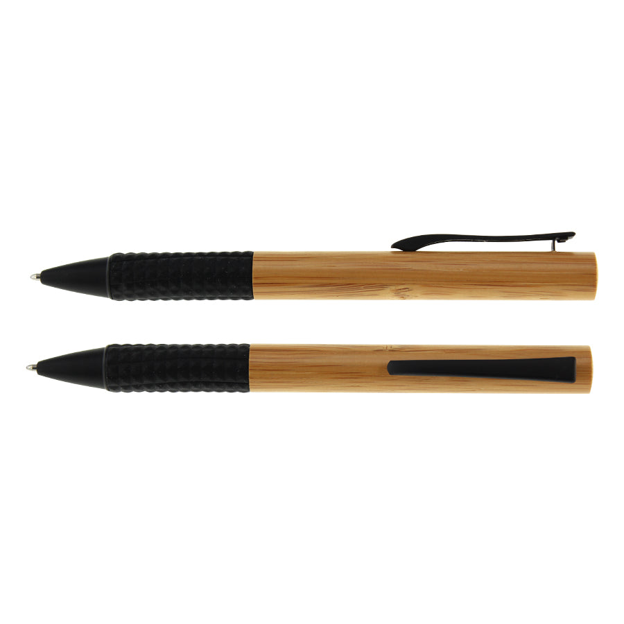 Bolígrafo Ejecutivo Bamboo. Set de 2 unidades