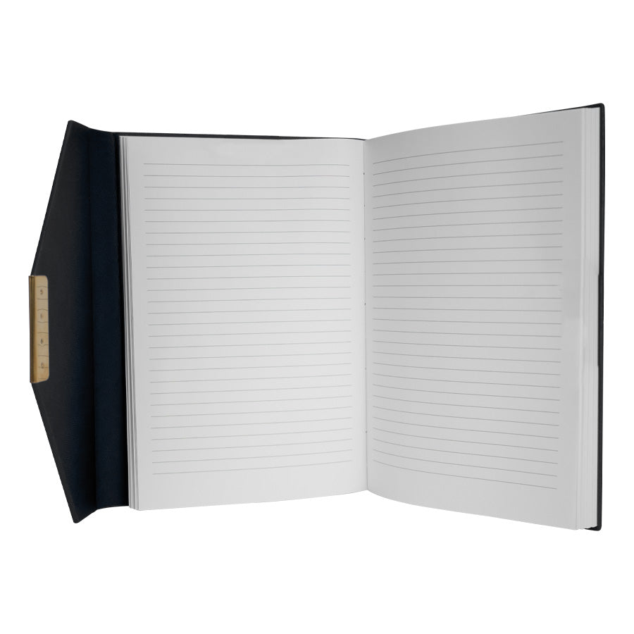 Deluxe Cuaderno de PU-eco-cuero con cierre imantado "ENVELOPE"