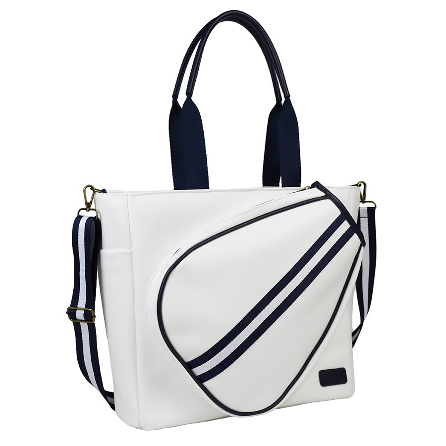 Bolso deluxe de Eco-Cuero "PADEL". Tamaño: 38 x 37 x 15 cm. aprox.