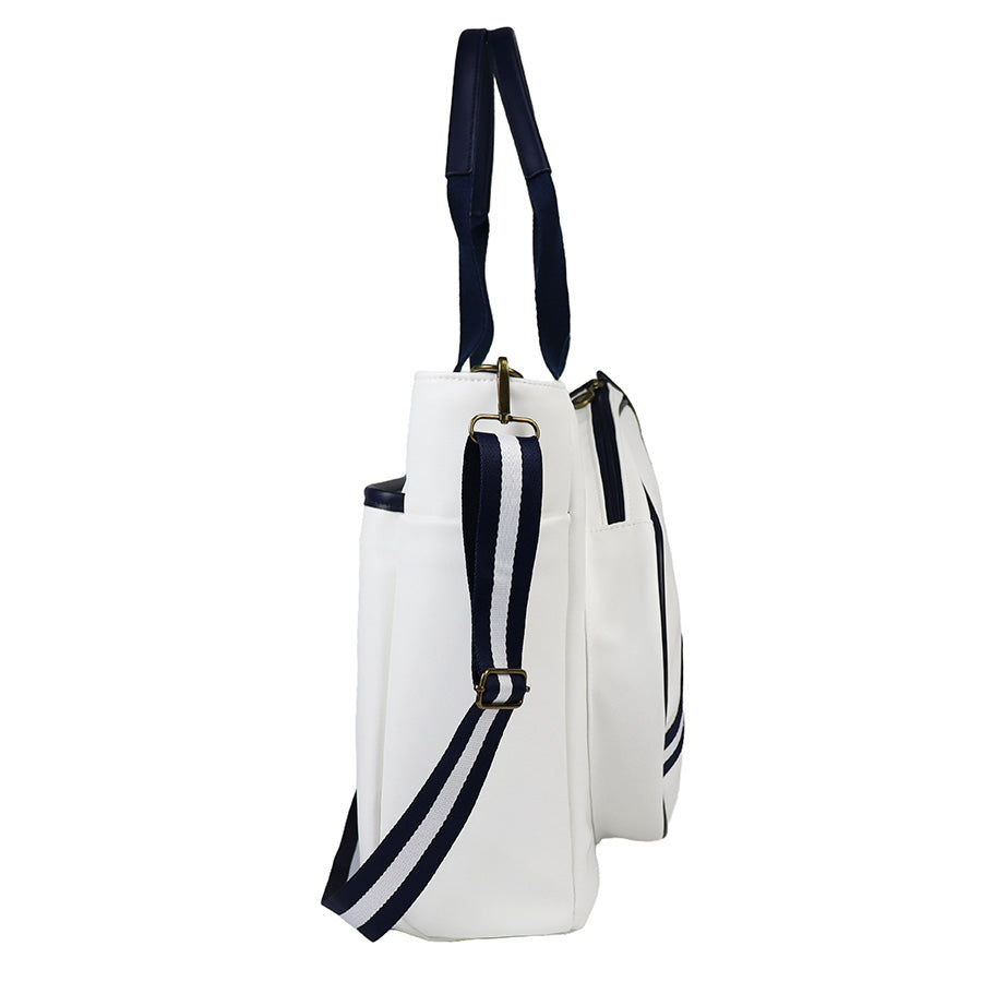 Bolso deluxe de Eco-Cuero "PADEL". Tamaño: 38 x 37 x 15 cm. aprox.