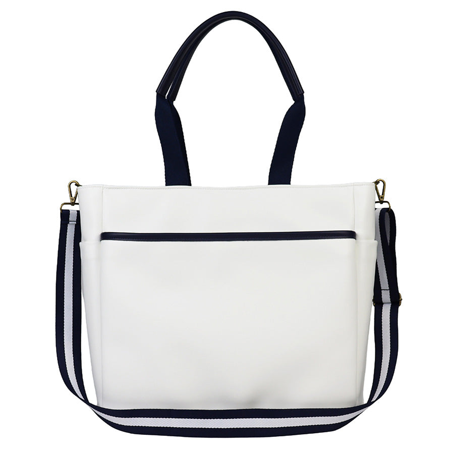Bolso deluxe de Eco-Cuero "PADEL". Tamaño: 38 x 37 x 15 cm. aprox.