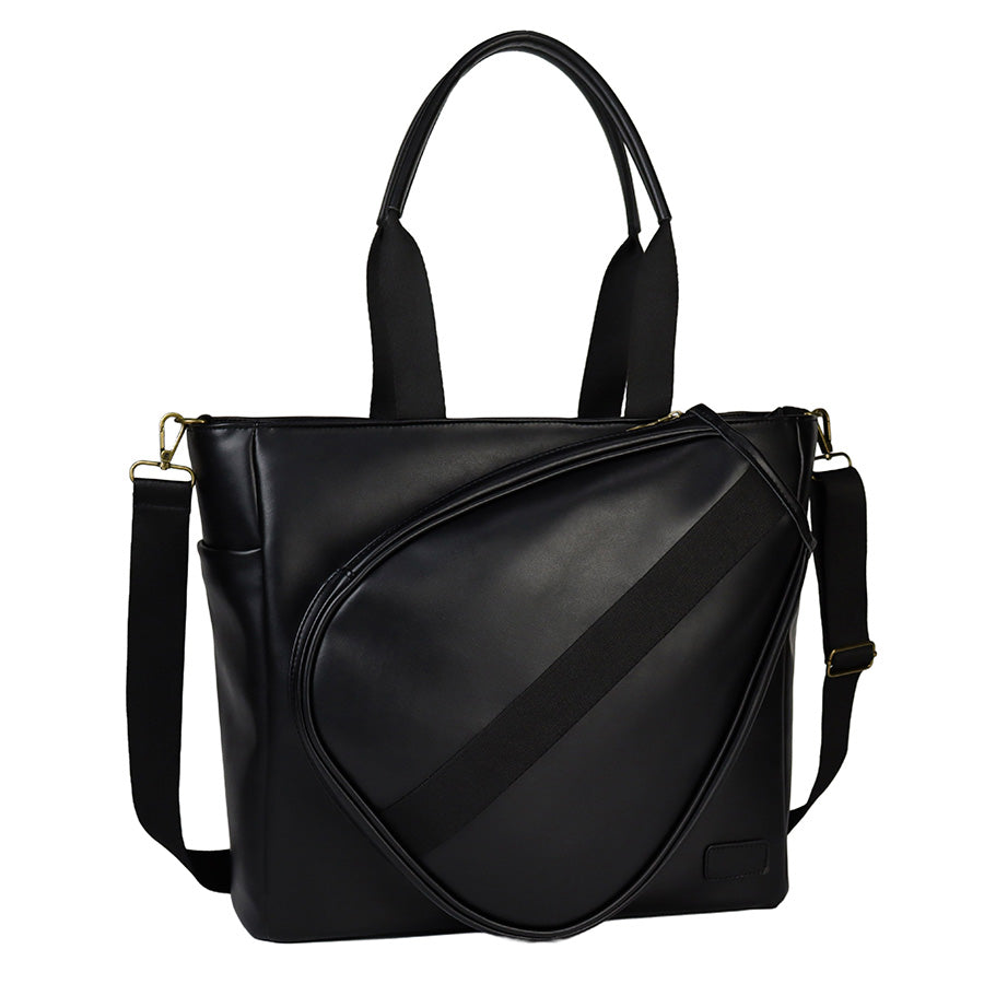 Bolso deluxe de Eco-Cuero "PADEL". Tamaño: 38 x 37 x 15 cm. aprox.