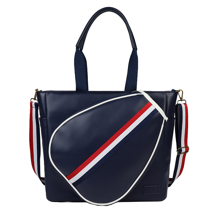 Bolso deluxe de Eco-Cuero "PADEL". Tamaño: 38 x 37 x 15 cm. aprox.