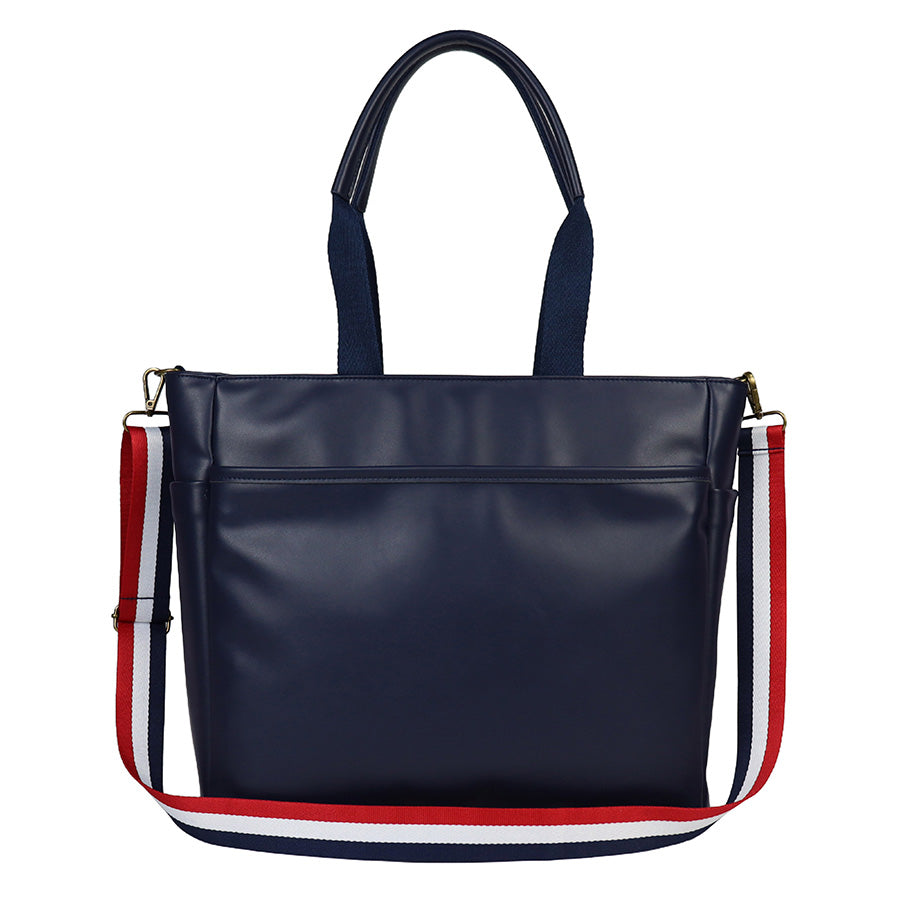 Bolso deluxe de Eco-Cuero "PADEL". Tamaño: 38 x 37 x 15 cm. aprox.