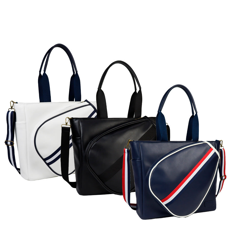Bolso deluxe de Eco-Cuero "PADEL". Tamaño: 38 x 37 x 15 cm. aprox.