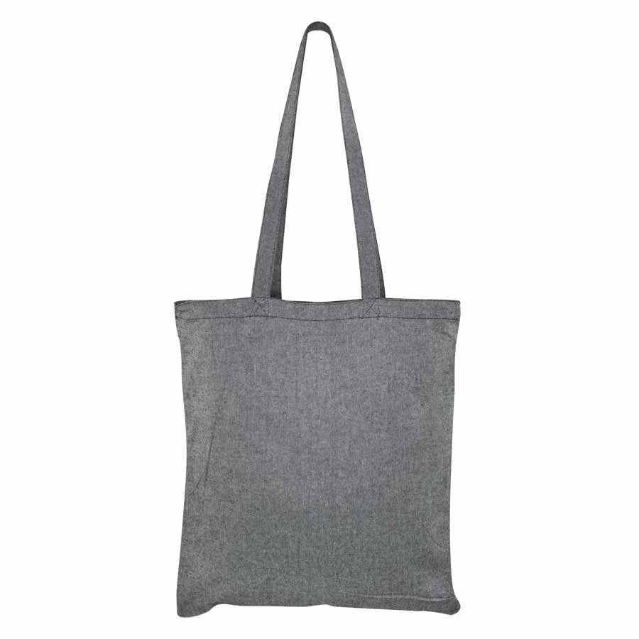Bolsa 100% Algodón Reciclado de 130g/m2, modelo «DENIM». Pack de 12 unidades