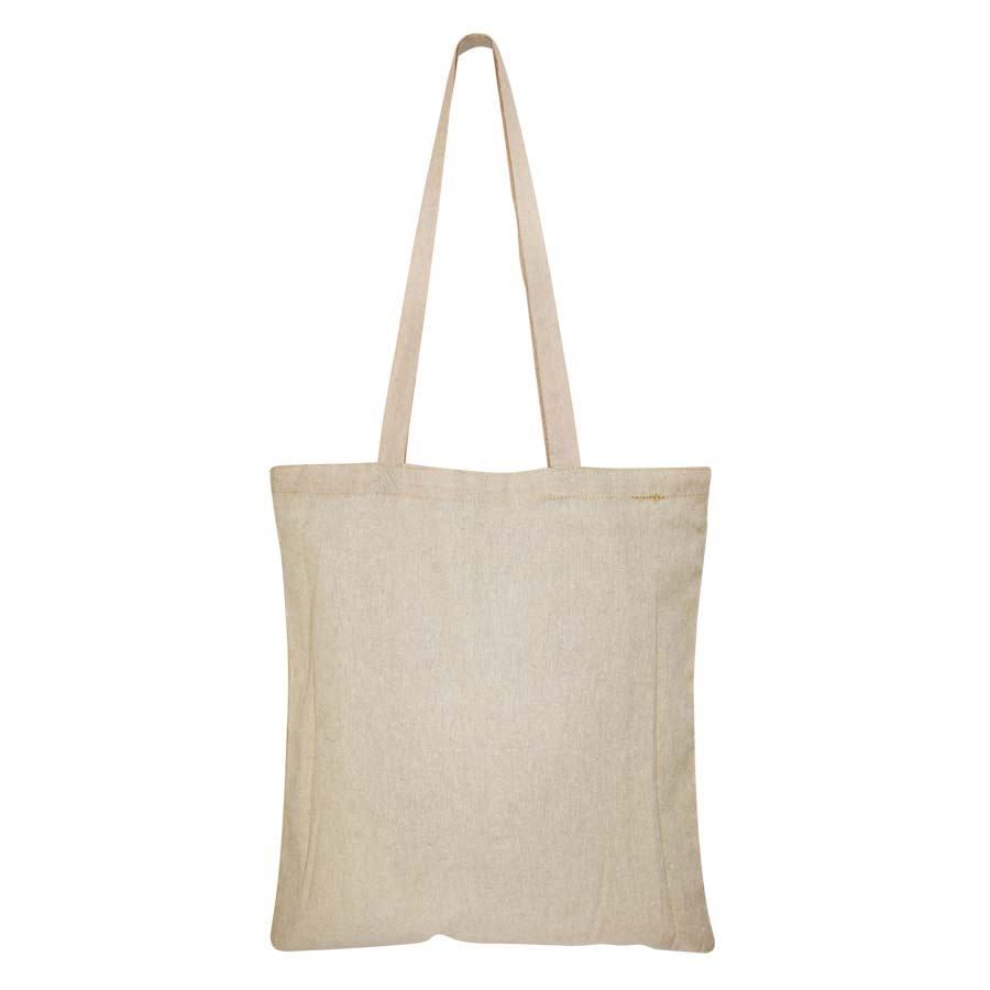 Bolsa 100% Algodón Reciclado de 130g/m2, modelo «DENIM». Pack de 12 unidades
