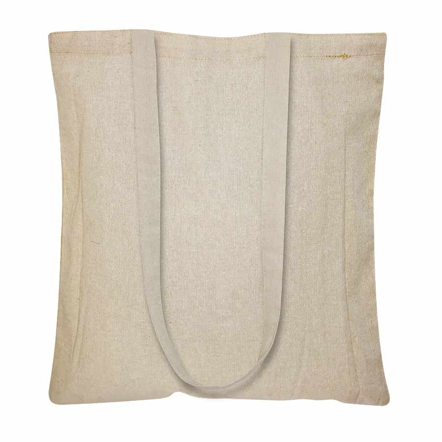 Bolsa 100% Algodón Reciclado de 130g/m2, modelo «DENIM». Pack de 12 unidades