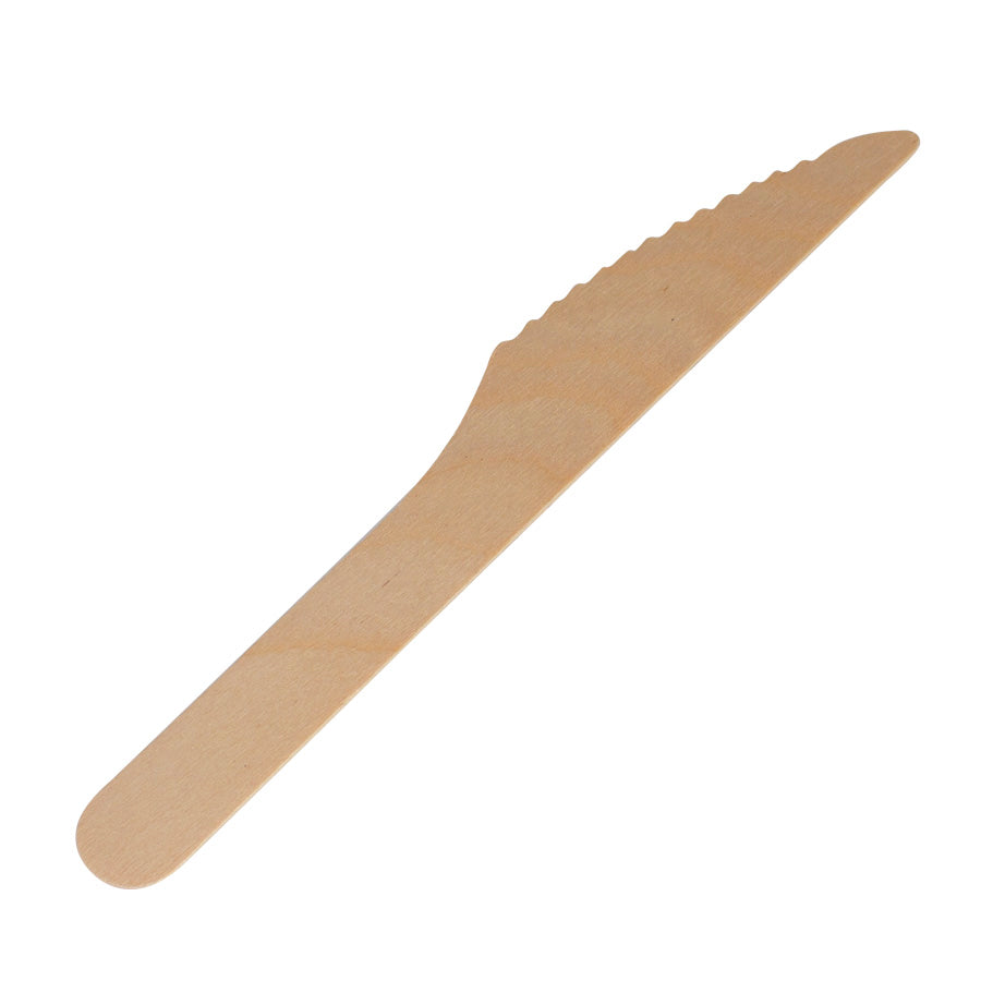 Cuchillos de madera de Abedul/ paquete 100 unds