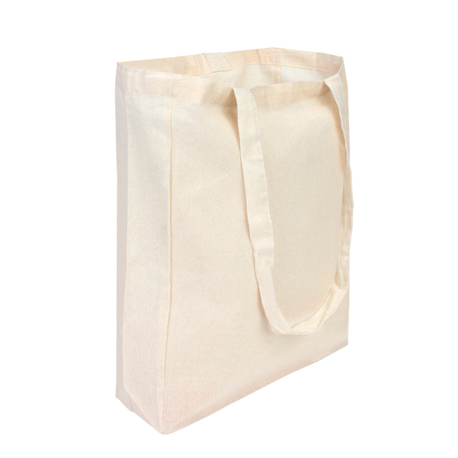 Bolsa de PolyCotton SAVE THE PLANET 30 x 40 X 10 cm. Pack de 6 unidades