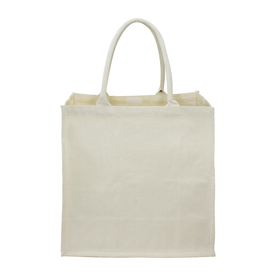 Bolsa de Canvas Algodón natural de 10 onzas, modelo «Nepal» Pack de 12 unidades