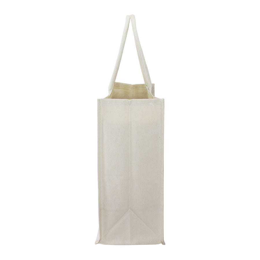 Bolsa de Canvas Algodón natural de 10 onzas, modelo «Nepal» Pack de 12 unidades