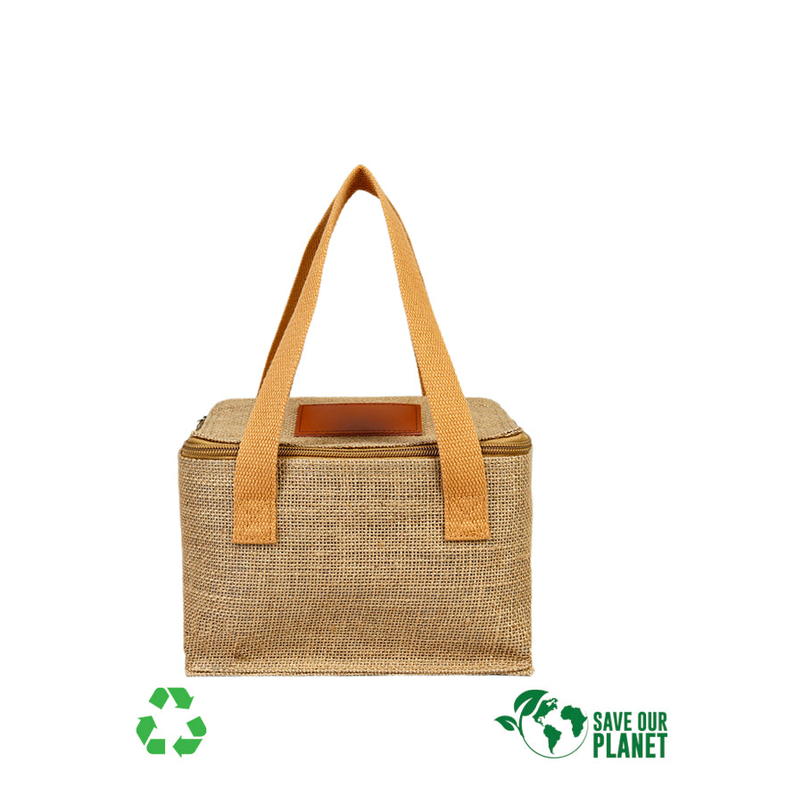 Bolso cooler bag yute 4L.