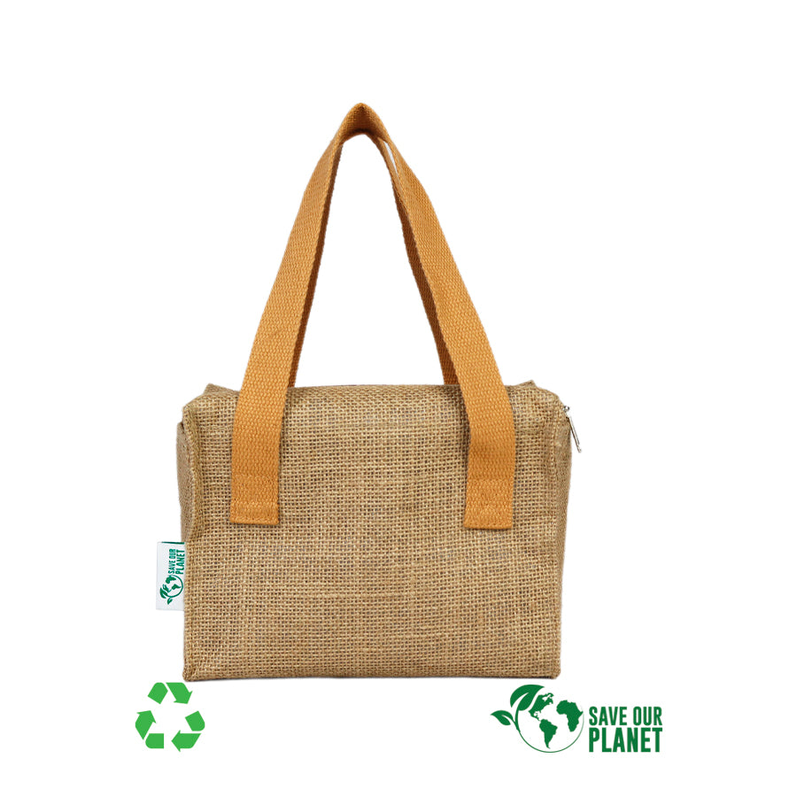 Bolso cooler bag yute 4L.