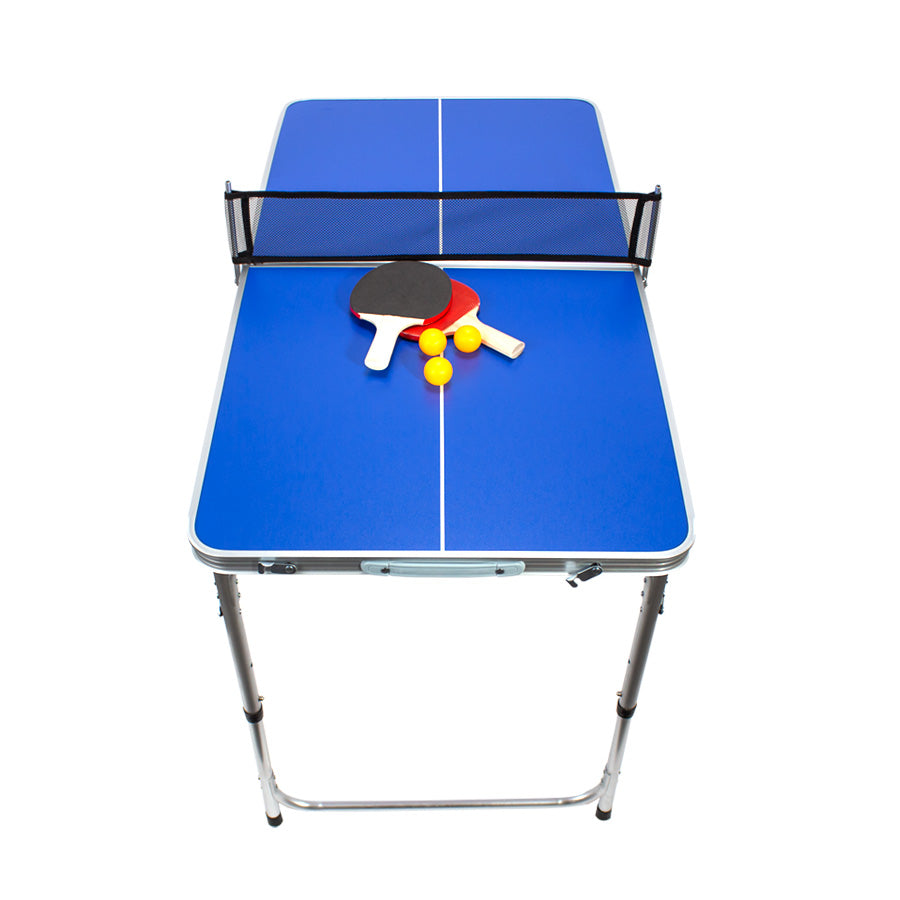 Mesa de Mini Ping-Pong plegable 120 x 60 x 70 cm. (extendida)