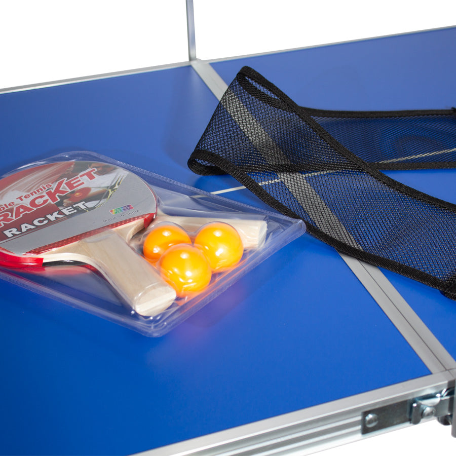 Mesa de Mini Ping-Pong plegable 120 x 60 x 70 cm. (extendida)