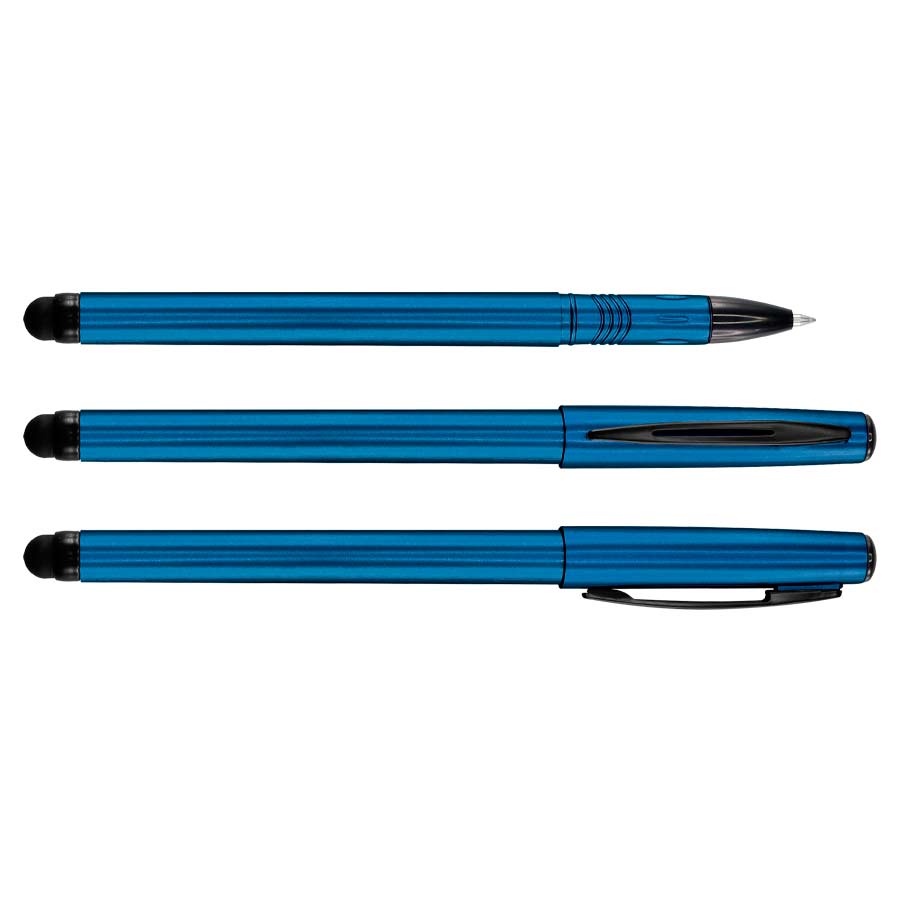 Roller Pen plástico modelo «Cooper» con puntero touch-screen. Pack de 50 unidades