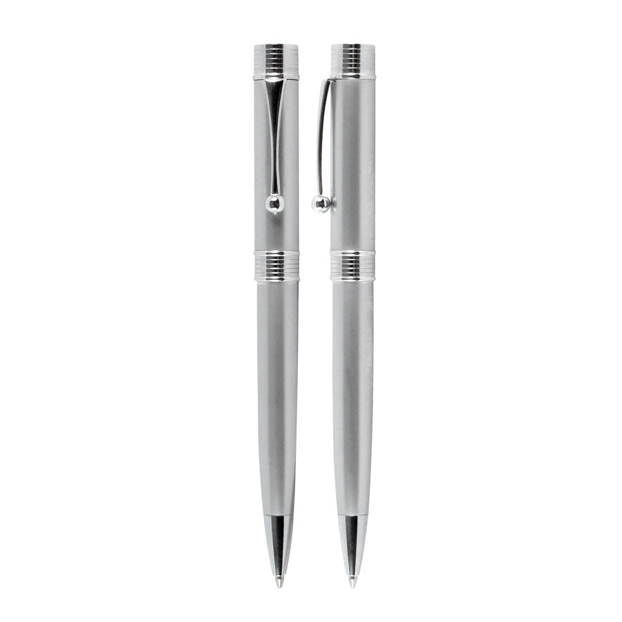 Set de 2 unidades de Bolígrafo Metálico Harley. Escritura azul.