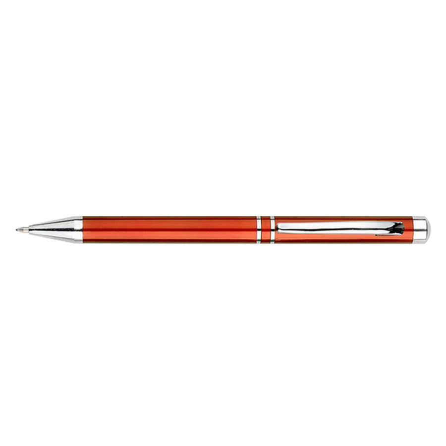 Bolígrafo plástico «Prime» con cuerpo de color metalizado. Pack 50 unidades