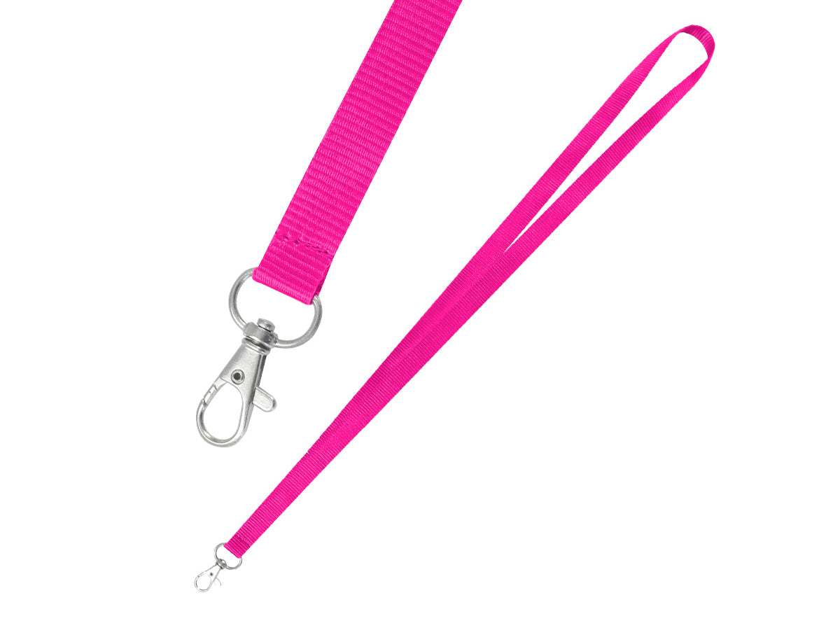 Lanyard Porta-Credencial• Tamaño: 1.5x100cm. Set de 100 unidades