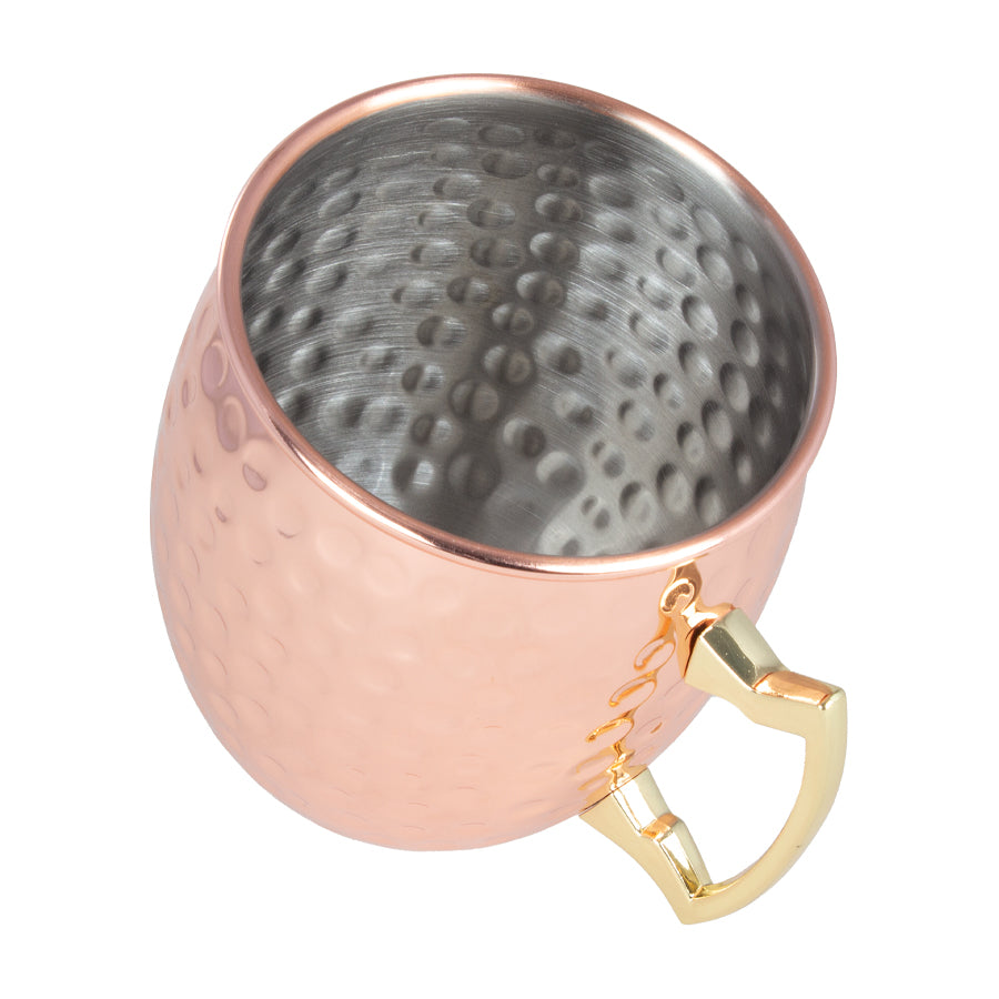 Tazones encobrizados "Moscow Mule" 250cc. c/u. Set 2 Unidades