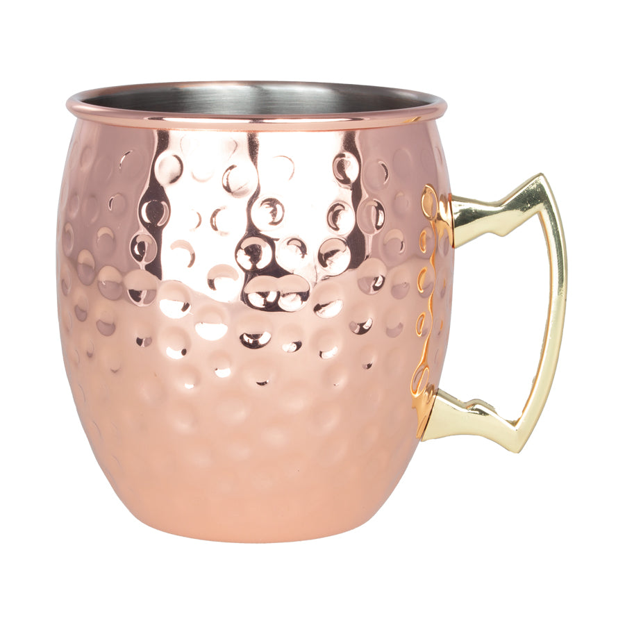 Tazones encobrizados "Moscow Mule" 250cc. c/u. Set 2 Unidades