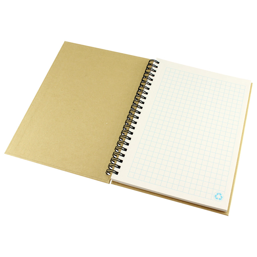 Cuaderno Ecológico. 15 x 21 x 1.2 cm. Set de 12 unidades