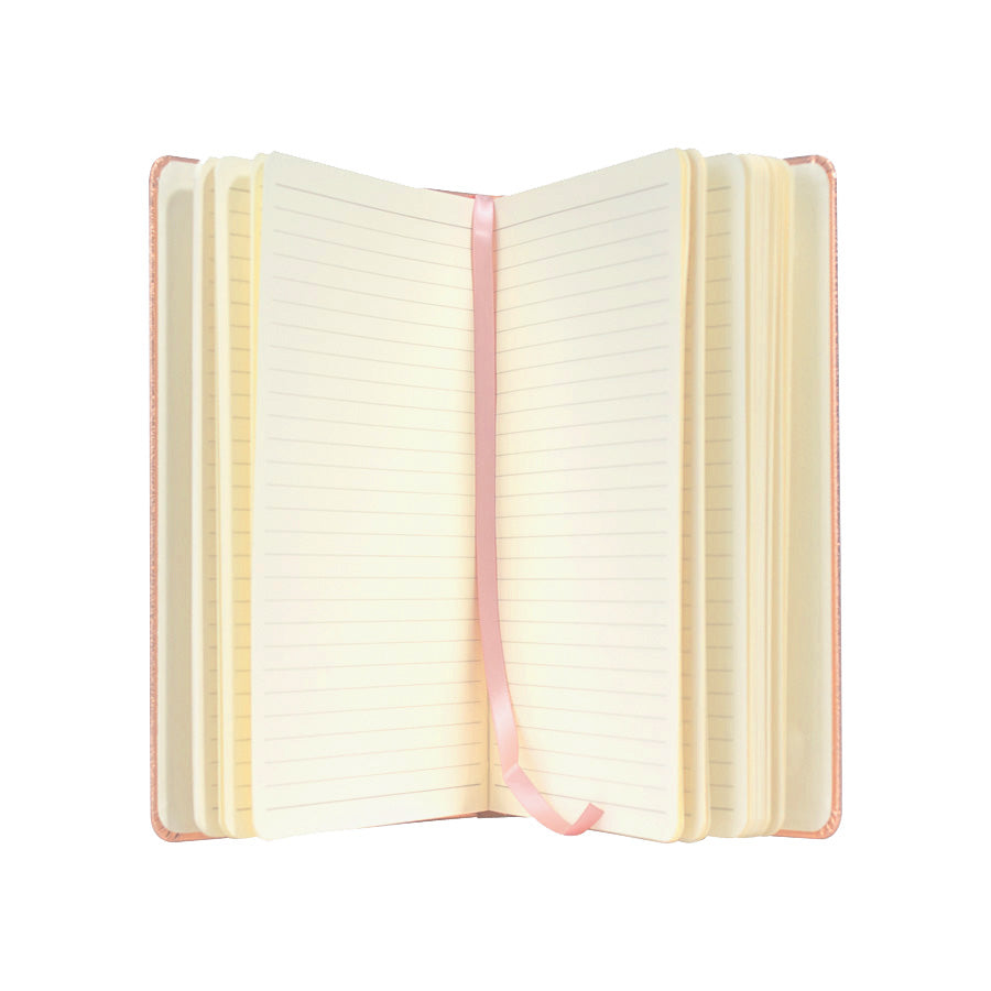 Cuaderno Tapa Dura Encobrizada. 14.2x21.4x1.3 cm