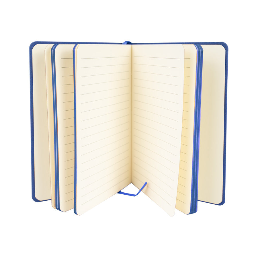 Set de 6 unidades de Cuaderno de PU eco-cuero. 14.5x 21x 13cm