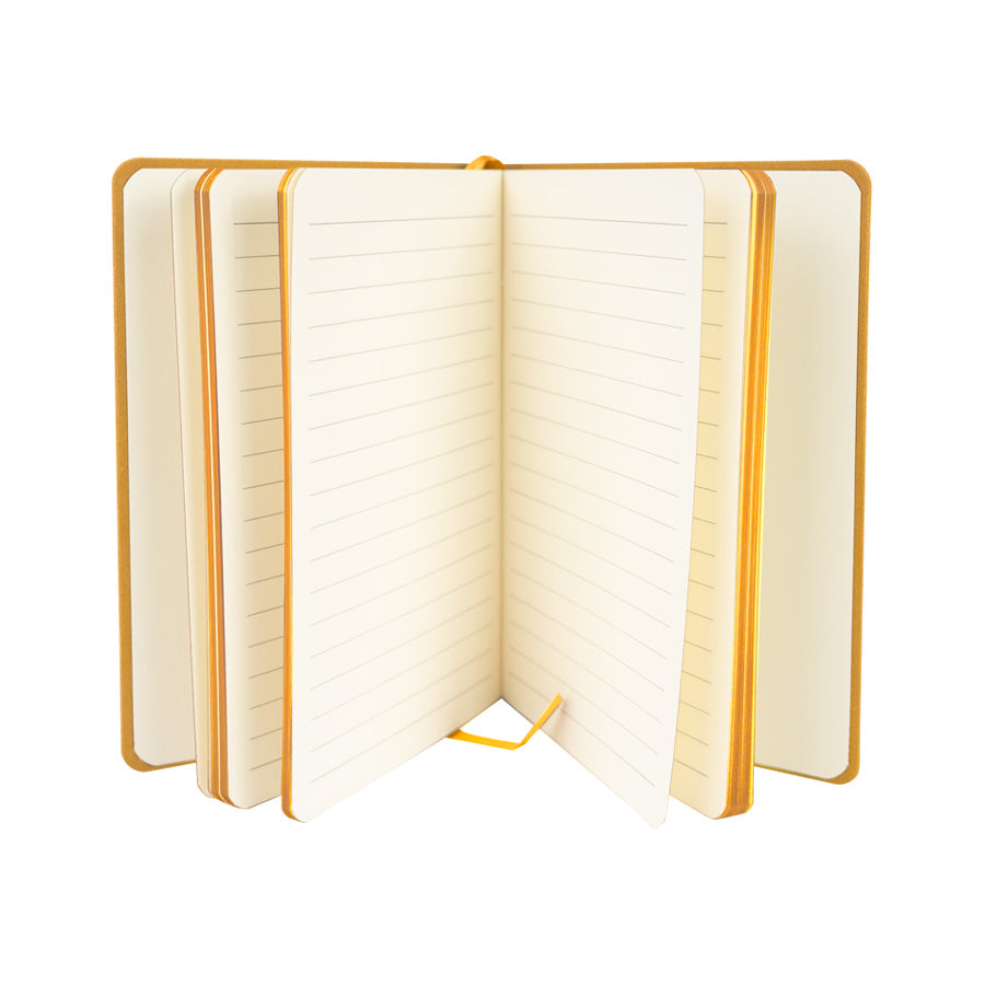 Set de 6 unidades de Cuaderno de PU eco-cuero. 14.5x 21x 13cm
