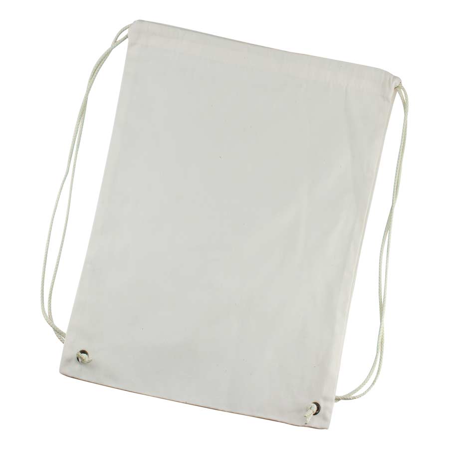 Mochila Simple de Poly-Cotton. Pack de 12 unidades