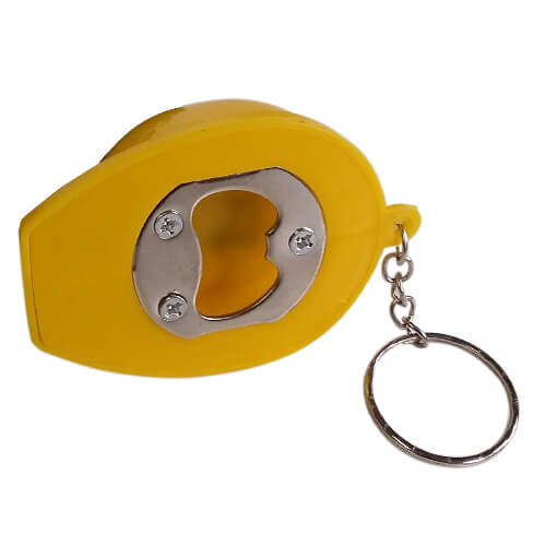 Llavero casco destapador con luz Led . Pack 50 unidades