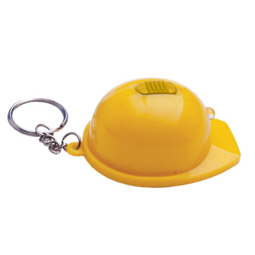 Llavero casco destapador con luz Led . Pack 50 unidades