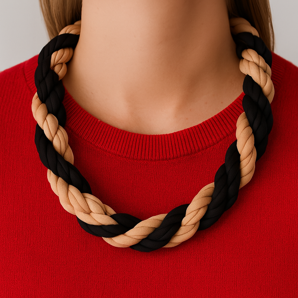 Joyeria artesanal textil elasticado/ hecho a mano