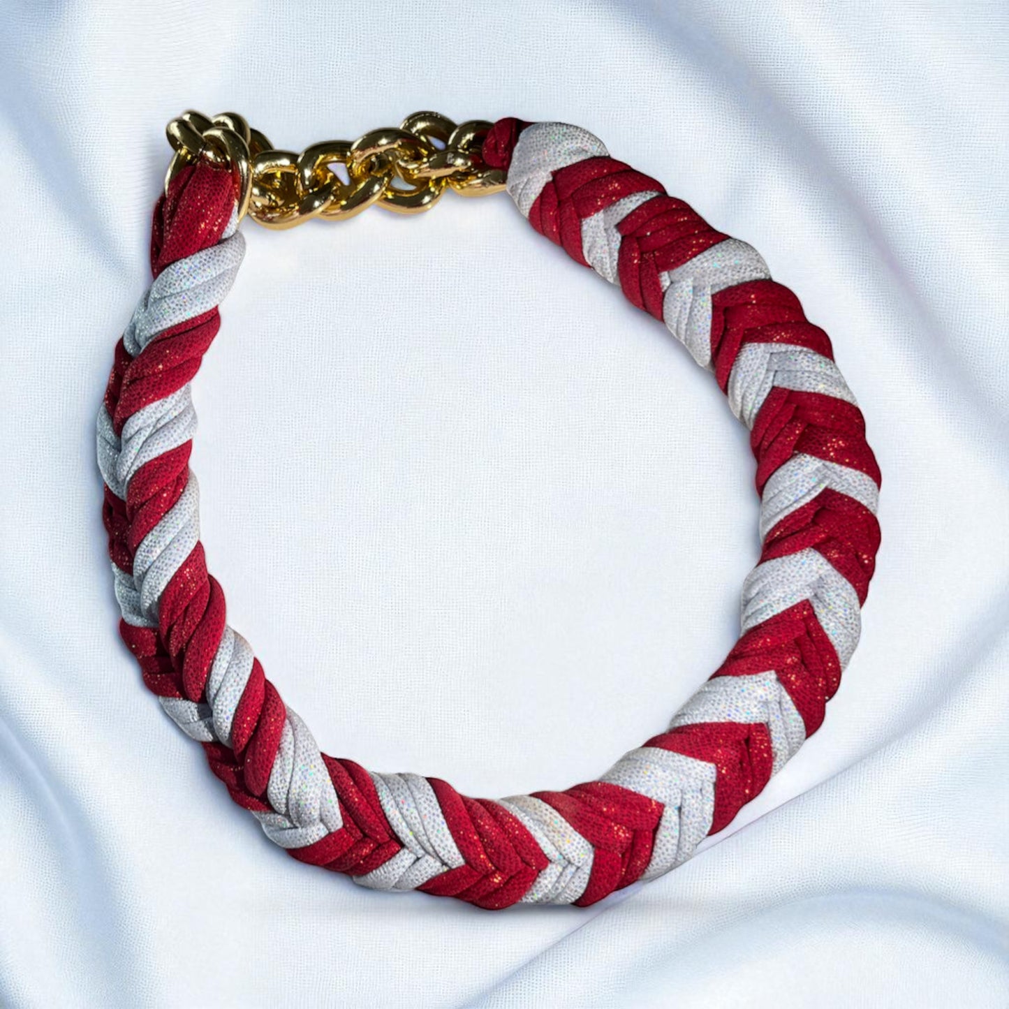 Joyeria artesanal textil elasticado/ hecho a mano