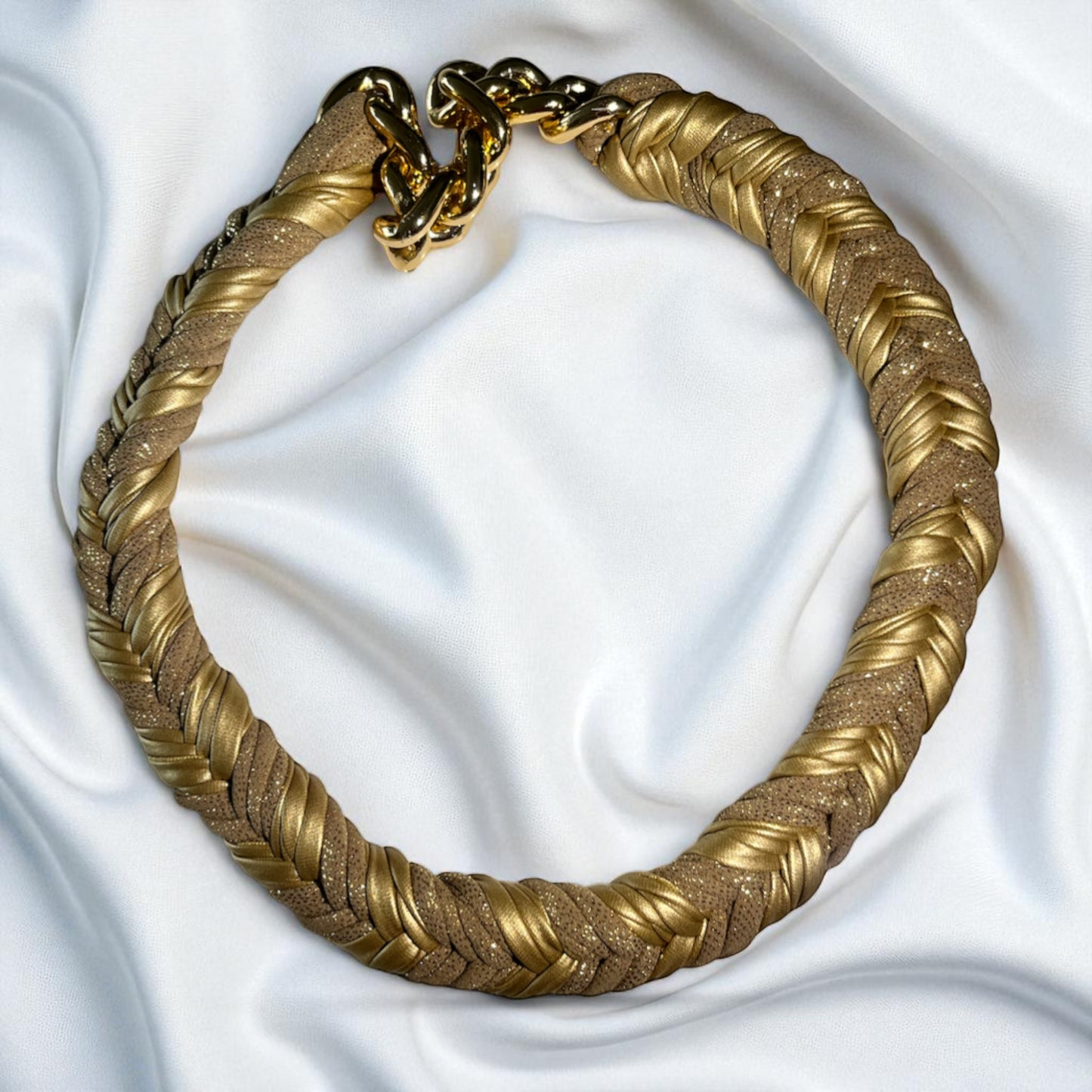 Joyeria artesanal textil elasticado/ hecho a mano