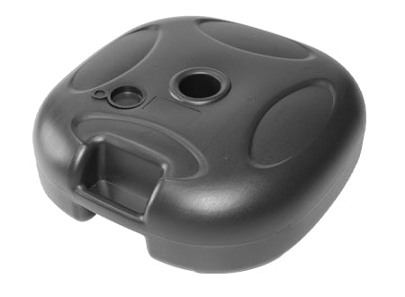 Base plástica rellenable. PACK DE 2 UNIDADES