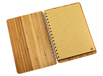 Deluxe Cuaderno de Bamboo. Set de 3 unidades