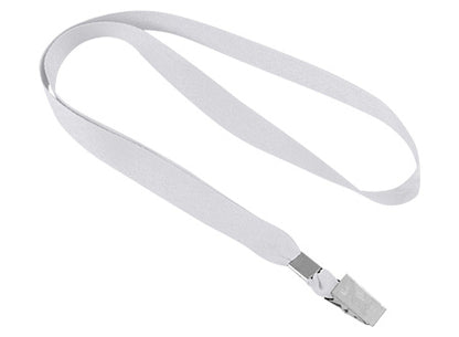 Lanyard porta credencial Clasico polyester de 1.5 cm de ancho. Set de 100 unidades