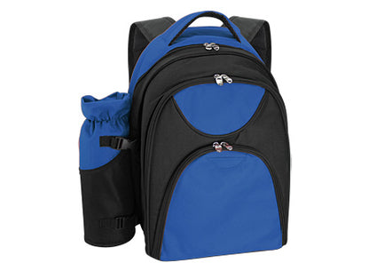 Mochila Picnic con amplia gama de accesorios para 4 personas