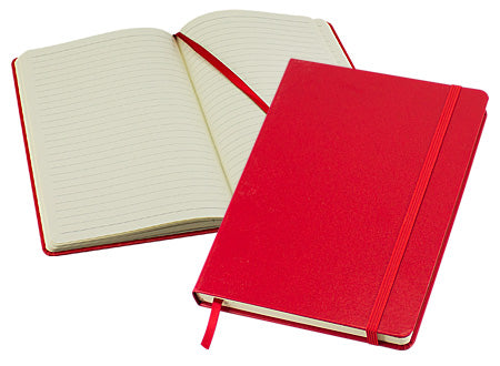 Cuaderno de modelo "Colorskine". Tamaño 14.2 x 21.4 x 1.3 cm. Set de 12 unidades
