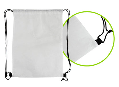 Mochila tipo Morral para Sublimación. Set de 100 unidades