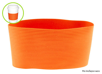 Grip (mango) de silicona texturada en colores vibrantes. Set de 12 unidades