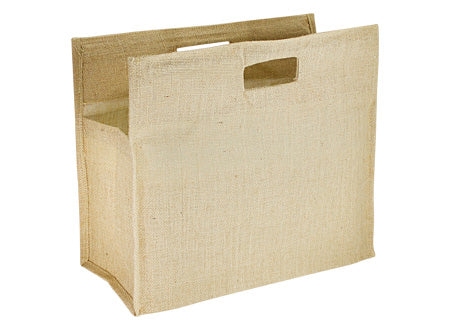 Bolsa de Yute modelo "bios". Medidas 40 x 36 x 15 cm