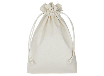 Saco 100% Algodón 120g. 20 x 29 cm. Set de 12 unidades