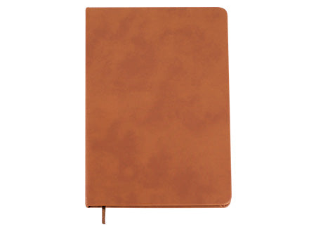 cuaderno de tamaño A5 que destaca por su elegancia y durabilidad. Tamaño: 14.7 x 21.1 x 1.5 cm. Set de 12 unidades