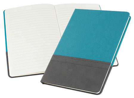 cuaderno de estilo elegante, en formato A5 forrada en Velvet PU (tela aterciopelada) dos colores. Set de 12 unidades