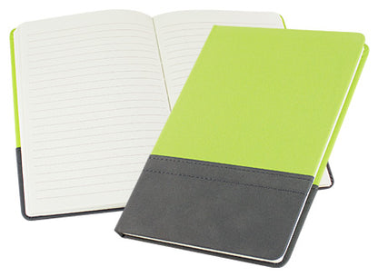 cuaderno de estilo elegante, en formato A5 forrada en Velvet PU (tela aterciopelada) dos colores. Set de 12 unidades
